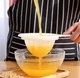 Кухонное сито / дуршлаг для процеживания и фильтрации продуктов Mesh ситечко для молока / йогурта / какао / муки, 200 отверстий (75 мкм), белый (109311620) - изображение 4