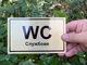 Табличка WC-туалет 15х9 см. - изображение 3