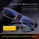 КОМПЬЮТЕРНЫЕ ОЧКИ TR-90 VisionPro Shield /антиблик, 5H защита от царапин, фильтр синего света Темно-бордовий - изображение 3