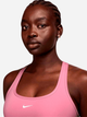 Спортивний топ для бігу жіночий Nike W Nk Swsh Lgt Spt Bra DX6817-699 M Рожевий (197860085251) - зображення 8
