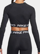 Спортивний топ для бігу жіночий Nike Pro Df 365 Crop Ls FV5484-010 XS Чорний (196974995302) - зображення 2