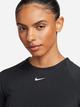 Спортивний топ для бігу жіночий Nike Pro Df 365 Crop Ls FV5484-010 XS Чорний (196974995302) - зображення 3