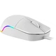 Мышь проводная Defender Azora MB-241 1200 DPI, 3 кнопки, с радужной подсветкой White (52242) - изображение 3