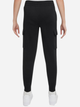 Дитячі теплі спортивні штани-джоггери для хлопчика Nike K Nsw Club Flc Crgo Pnt Lbr FD3012-010 122-128 XS Чорні (196607242742) - зображення 2