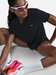Спортивна футболка жіноча Nike W Nk Tempo Df Ss Top HQ0648-010 XL Чорна (197859682690) - зображення 5