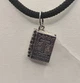 Серебряный подвес "Молитва водителя" чернёный 925 пробы Shiny 3970 - изображение 1