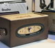 Портативна Bluetooth колонка OneDer D6 40 Вт, ретро-дизайн, 5000 мАг, коричневий - зображення 3
