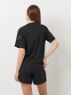 Футболка хлопковая женская Adidas Z.N.E. JE7846 XL Black/Black (4067894820332) - изображение 2