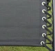 Розкладне ергономічне крісло-шезлонг 177×64 ×110 см до 120 кг LEOBRO Zero Gravity Black з козирком підголовником та тримачем для відпочинку на природі пляжі в кемпінгу чи дачі Чорний - зображення 3
