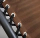 Раскладное многофункциональное кресло-шезлонг 177×64×110 см до 120 кг LEOBRO Zero Gravity Brown с подголовником и подстаканником для отдыха на природе пляже в кемпинге или даче Коричневый - изображение 4