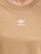 Футболка хлопковая оверсайз длинная женская Adidas Originals Essentials Boyfriend JW5081 XS Бежевая (4068807545809) - изображение 10