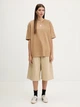 Футболка хлопковая оверсайз длинная женская Adidas Originals Essentials Boyfriend JW5081 XL Бежевая (4068807545885) - изображение 8
