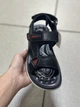 Босоножки для мальчика GFB спортивные на липучках кожаные черные 35р - изображение 4