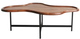 Журнальний столик HOMLA ENKEL 118 x 77 x 40 см Коричневий (5906496739637) - зображення 2