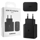 Мережевий зарядний пристрій Samsung 45W/3A Type-C швидка зарядка Super Fast Charge та Power Delivery Black - зображення 1