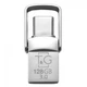 Флеш память (флешка) USB OTG T&G 2&1 3.0 Type C 128GB Metal 104 Стальной - изображение 1