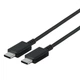Зарядний пристрій Samsung GaN 35W USB+Type-C швидка зарядка Super Fast Charge + кабель Type-C-Type-C Black - зображення 3
