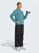 Спортивная кофта женская Adidas Designed For Training JX7317 S Бирюзовая (4068809616965) - изображение 3