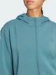 Спортивная кофта женская Adidas Designed For Training JX7317 S Бирюзовая (4068809616965) - изображение 4