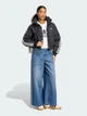 Пуховик зимний короткий женский Adidas Originals Adicolor JX2970 XXS Черный/Белый (4068808511704) - изображение 3