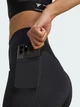 Спортивные леггинсы для фитнеса высокие женские Adidas Optime Essentials JY4815 XL Черные (4068808072113) - изображение 5
