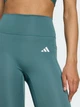 Спортивные леггинсы для фитнеса высокие женские Adidas Optime Essentials JY4816 M Бирюзовые (4068808041447) - изображение 4