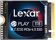 Dysk SSD Lexar Play 1TB M.2 2230 PCIe 4.0 x4 3D NAND TLC (LNMPLAY001T-RNNNG) - obraz 1