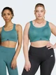 Спортивный топ для фитнеса женский Adidas Tlrd Impact Training JX8844 XS-AB Бирюзовый (4068809504804) - изображение 5