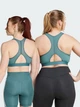 Спортивный топ для фитнеса женский Adidas Powerreact Training JY2117 S-CD Бирюзовый (4068809935868) - изображение 5