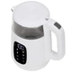 Електрочайник Adler AD 1305 white silver 1,7 л (пластик/скло, дисплей, регулятор температури) - зображення 2