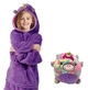 Дитяча толстовка-іграшка Huggle Pets Ultra Plus Hoodie One Size Фіолетовий - зображення 2