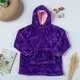 Дитяча толстовка-іграшка Huggle Pets Ultra Plus Hoodie One Size Фіолетовий - зображення 3