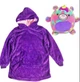 Дитяча толстовка-іграшка Huggle Pets Ultra Plus Hoodie One Size Фіолетовий - зображення 1