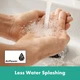 Змішувач hansgrohe Rebris E CoolStart EcoSmart+ для раковини зі зливним гарнітуром, чорний матовий 72589670 - зображення 5