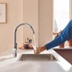 Cмеситель для кухни с краном для фильтрованной воды GROHE Blue Pure StartCurve хром латунь CV035615 - изображение 4