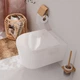 Унитаз подвесной безободковый белый HANSGROHE EluPura с сиденьем с микролифтом 60292450 - изображение 4