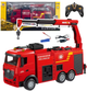 Wóz strażacki zdalnie sterowany Huina Toys 1:18 Czerwony (22741) (5905991050902) - obraz 2