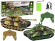 Zestaw czołgów bojowych zdalnie sterowanych Lean Toys RC Battle Infrared 2 szt (393) (5905884458273) - obraz 1