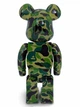 Статуетка Bearbrick x Bape x ABC Camo Green 400% 28 см Medicom Toy Камуфляжний - зображення 10