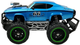 Auto zdalnie sterowane Lean Toys z wysokimi kołami 6.5 km/h Błękitne 23.5x14x12 cm (6652) (5904665996607) - obraz 5