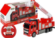 Wóz strażacki zdalnie sterowany Lean Toys Czerwony (7222) (5904665996546) - obraz 2