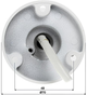 Kamera IP MW Power IPC-ACU-T308-FSDA 2.8 mm (5902135149553) - obraz 4