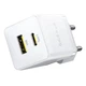 Сетевое зарядное устройство 30W с кабелем Type-C-Type-C Baseus Palm USB/Type-C белый P1011160A213-01 - изображение 3