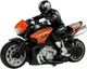 Motocykl zdalnie sterowany Lean Toys Sportowy 2.4G 1:10 Pomarańczowy (10233) (5904665991053) - obraz 3