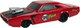 Auto zdalnie sterowane Lean Toys Sportowe 1:20 Czerwone (10242) (5904665991145) - obraz 3