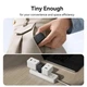Мережевий зарядний пристрій 20W з кабелем Type-C-Type-C Baseus Palm Fast Charger Type-C/USB чорний (P10111608113-01) - зображення 4