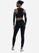 Спортивні легінси для бігу жіночі Nike W Nk Fast Df Mr 7/8 Tgt Sw HV8555-010 XS Чорні (197860491694) - зображення 4