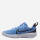 Buty sportowe chłopięce z białą podeszwą Nike Star Runner 4 Nn (Ps) DX7614-408 31.5 Błękitne - obraz 3