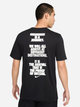 Футболка довга чоловіча Nike M Nk Df Tee Verbiage HJ3613-010 M Чорна (197859543113) - зображення 2