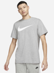 Футболка довга чоловіча Nike M Nsw Tee Icon Swoosh DC5094-063 M Сіра (194502461022) - зображення 1